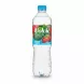 Bottle of Volvic Touch of Strawberry flavoured mineral water front view