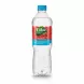 Volvic Touch of Strawberry flavoured mineral water bottle with label showing natural flavour details
