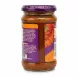 Back label of Patak's Tikka Masala Spice Paste jar showing ingredients and barcode