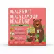 Back of Bear Strawberry Fruit Yo-Yos box showing natural ingredients and no added sugar