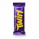 Cadbury Twirl milk chocolate bar in purple packaging