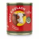 Canned Podravka beef goulash with halal certification