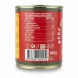 Nutrition information and barcode on Podravka beef goulash can