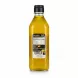 Back view of Dospani Extra Virgin Olive Oil bottle showing nutrition facts and barcode