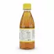Back view of Niharti Pure Sesame Oil showing nutritional and allergy information