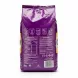 Back view of Tilda Grand Extra Long Basmati Rice 5kg bag showing cooking instructions, nutritional information, and barcode
