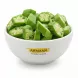 Armaan brand frozen okra cut in a bowl