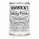 Borwick's Baking Powder classic tin packaging