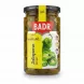 Jar of Badr brand pickled jalapeno pepper slices with yellow label