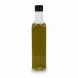 Side view of bottled Jaffa Food olive oil