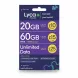 Lyca Mobile 5G data bundles card front