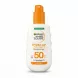 Garnier Ambre Solaire Hydra 24H Protect SPF 50 sunscreen spray bottle front