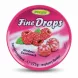 Woogie Fine Drops raspberry flavour candy tin