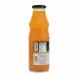 Back view of The Hub Orange Nectar juice bottle showing label and nutritional facts