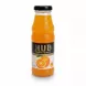 Bottle of The Hub Orange Nectar on wooden table