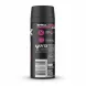 Back of Lynx Number 10 deodorant can showing product details, PETA approved label and barcode