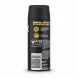 Back label of Lynx Gold deodorant showing ingredients and barcode