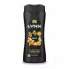 Lynx Gold 3-in-1 body face hair wash black bottle