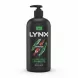 Lynx Africa 3 in 1 body, face and hair wash bottle front label