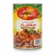 California Garden canned fava beans with chilli back label in Arabic