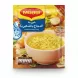 Maggi Chicken Noodle Soup pack front with bowl of soup