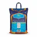 Back view of Valley basmati rice bag showing cooking instructions, nutritional facts, and barcode