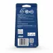 Back of Gillette Sensor3 Comfort razors pack with product details and barcode