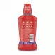 Colgate Max White red bottle mouthwash back with ingredients and instructions