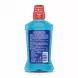 Colgate Triple Action Mouthwash back label with directions, ingredients and barcode