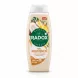 Radox Feel Nourished Shower Cream bottle front with coconut and pineapple design