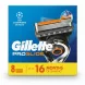 Gillette ProGlide razor blades 8 pack front packaging