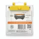 Gillette ProGlide razor blades detailed back packaging with barcode