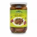 Jar of Lebano Eggplant Makdous with visible stuffed eggplants in oil