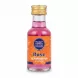 small glass bottle of Heera Rose Flavouring Essence with orange label