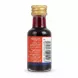 Heera Red Liquid Food Colouring bottle back view with ingredients and barcode