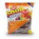 Packet of Torshi Sevan Sour Toffee candies with mixed fruit illustrations