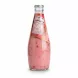 Shama Falooda strawberry flavour glass bottle back showing nutrition