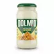 Jar of Dolmio Creamy Lasagne Sauce front label
