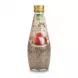 Bottle of Mr. Basil Lychee Basil Seed Drink with visible seeds in liquid