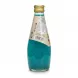 Mr. Basil Fruit Cocktail Basil Seed Drink back nutrition label and barcode