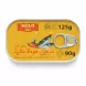 Melo brand sardines with chilli in a yellow tin