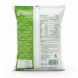 Back side of Montana Frozen Okra Extra bag with nutritional facts and preparation instructions