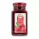 Jar of Seyidoğlu Raspberry Jam with red screw lid and raspberry label