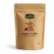 Madina Dates Arabic Coffee with saffron and cardamom in a brown resealable bag