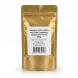 Back label of Madina Arabic Coffee with ingredients and barcode