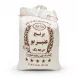 5kg fabric bag of Donya Anbar Boo Iranian rice front view with branding and weight