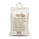 Back of Donya rice bag showing company address and contact details
