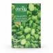 Close-up of Donya peeled green frozen fava beans packaging front