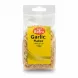 Front view of Sofra Garlic Flakes clear bag with yellow label
