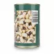 Side view of Heera black eye beans can showing barcode